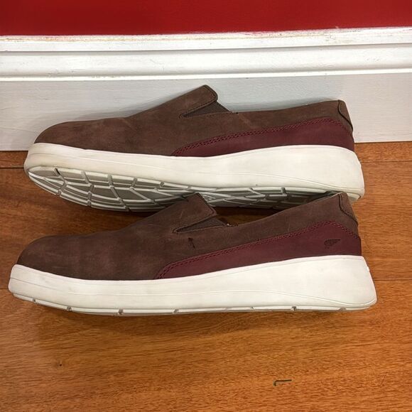 Red Wing 2033 Womens Brown Leather Low Top Safety Toe Work Shoes Loafers Sz 8.5 - Picture 7 of 10